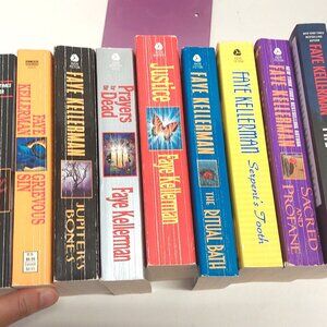 Faye Kellerman Bundle x 9 Small Paperback Books Bulk Lot Thriller Crime